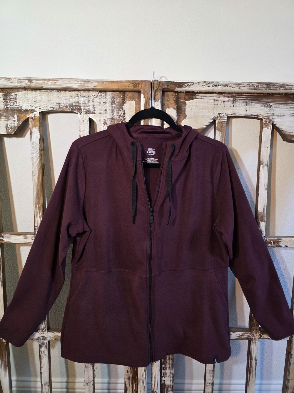 Super Soft torrid Full-Zip Hoodie Jacket in Deep Burgundy